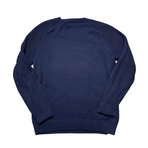 Lauren Ralph Lauren Blue Crew Neck Sweater with Bird Design Size Large - Picture 2 of 4
